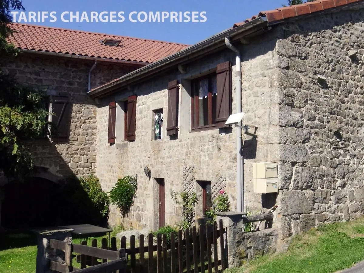 Gite Chaleureux Avec Cheminee, Jardin Et Four A Pain, Ideal Pour Des Vacances Paisibles En Nature - Fr-1-496-57 Marlhes