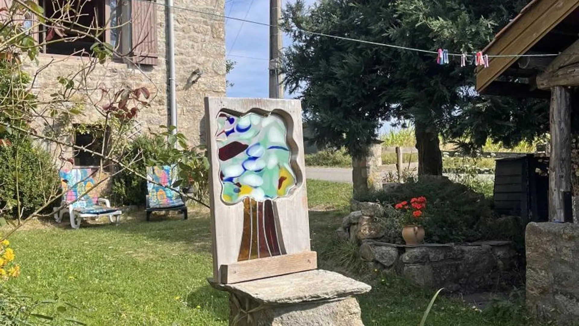 Gite Chaleureux Avec Cheminee, Jardin Et Four A Pain, Ideal Pour Des Vacances Paisibles En Nature - Fr-1-496-57 Marlhes 0*,  Frankreich