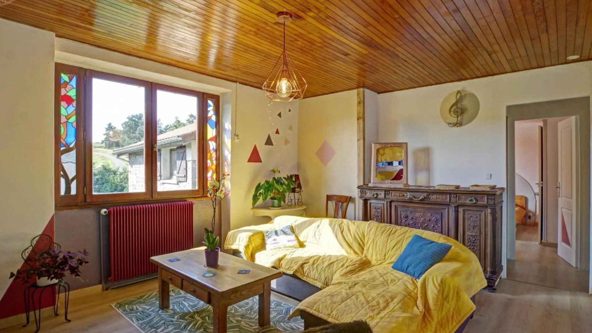 Ferienhaus Gite Chaleureux Avec Cheminee, Jardin Et Four A Pain, Ideal Pour Des Vacances Paisibles En Nature - Fr-1-496-57 Marlhes