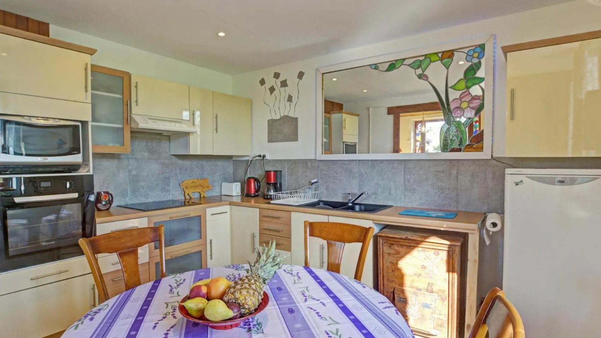 Ferienhaus Gite Chaleureux Avec Cheminee, Jardin Et Four A Pain, Ideal Pour Des Vacances Paisibles En Nature - Fr-1-496-57 Marlhes Frankreich